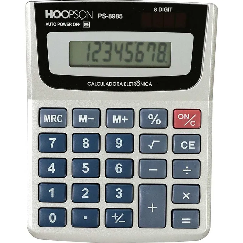 8DIGITOS Bateria Prata