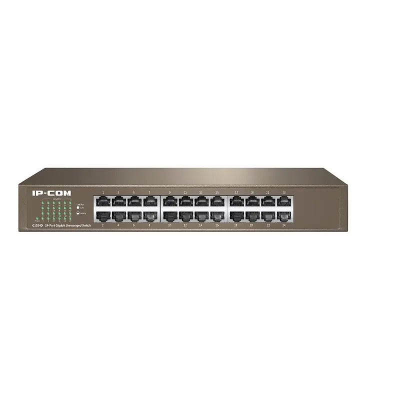 Switch 24 Portas Gigabit Para Rack E Mesa - Não Gerenciado - G1024d - Ip-com