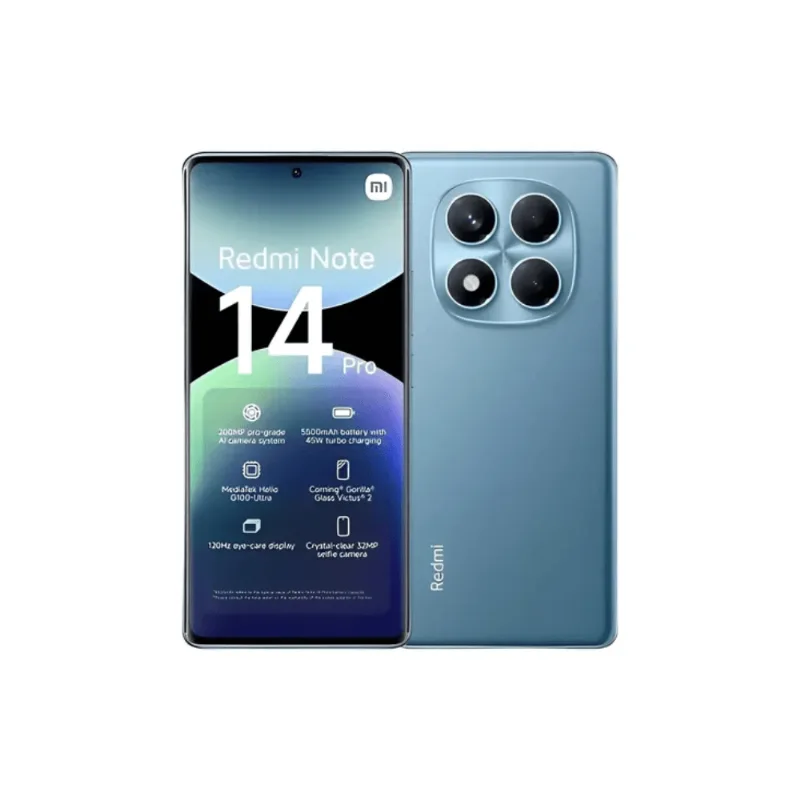 Celular Xiaomi Note 14 Pro 8GB-256GB Ocean Blue MZB0KC0AR