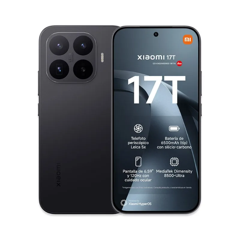 Celular Xiaomi 17T 12GB 512GB Black