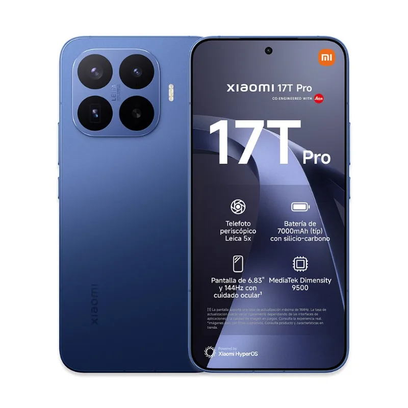Celular Xiaomi 17T Pro 12GB 512GB Blue