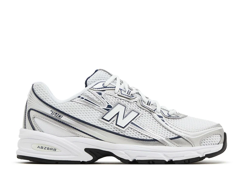 New Balance 740v2 White Shadow Grey Navy 44 EU