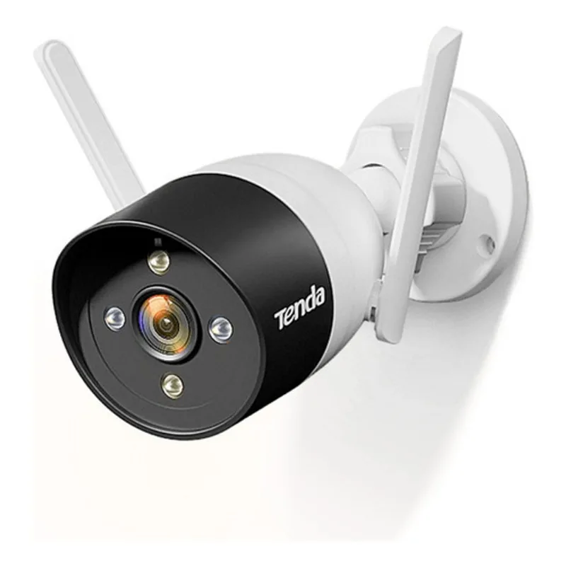 Cámara De Seguridad Tenda Ct6 2k Wi-fi Exterior Alarma