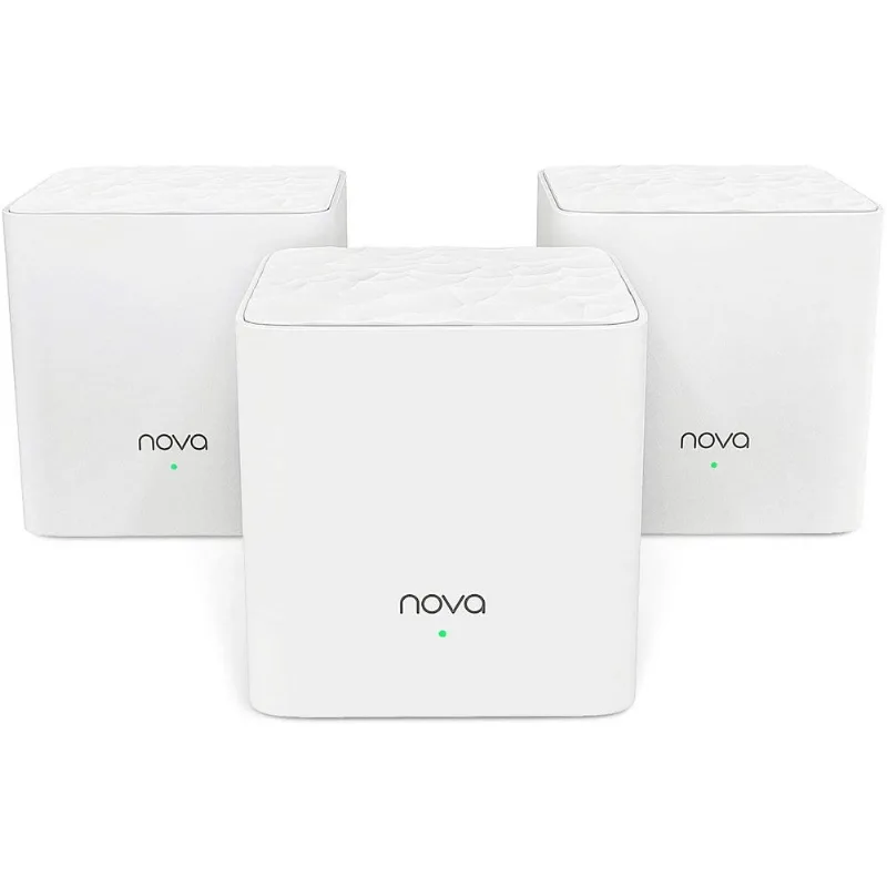 Roteador WiFi Tenda MW3 c/ 3 AC 1200Mbps Sistema Mesh