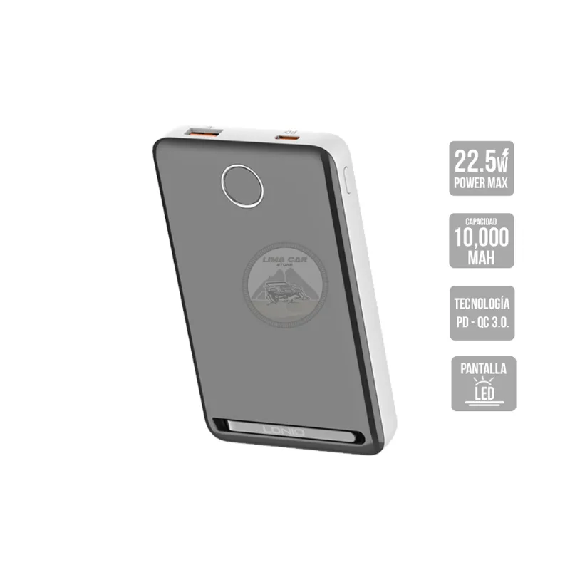 PowerBank Magnético Carga inalámbrica 10000 mAh 22.5W LDNIO
