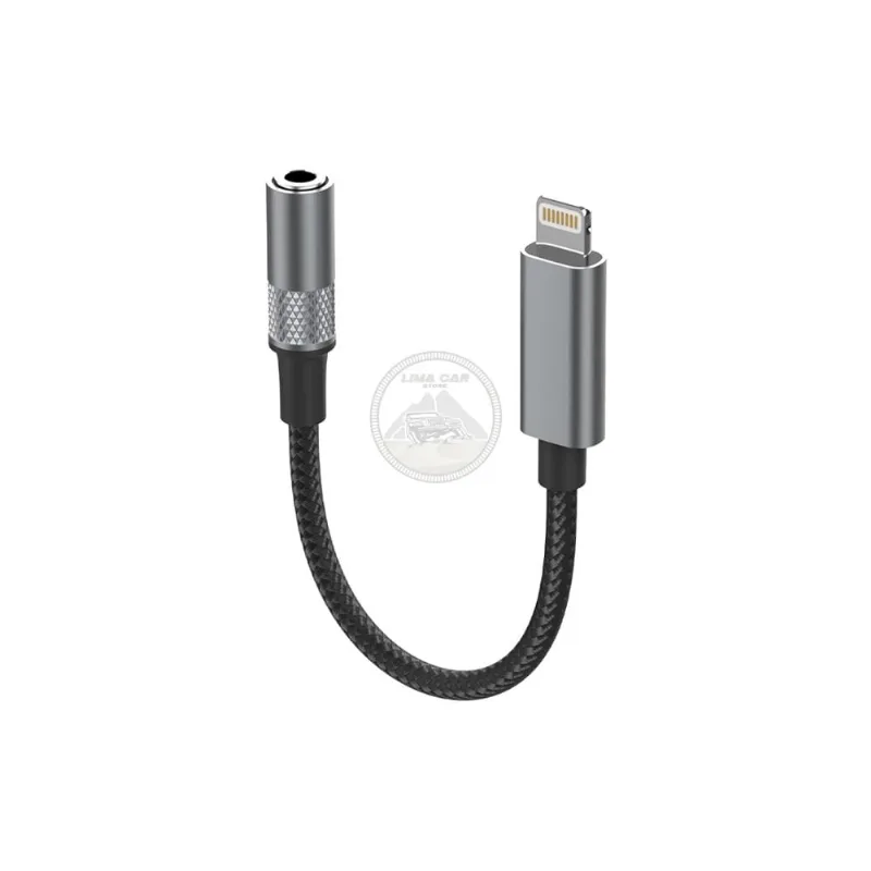 Adaptador Audio Lightning a Jack 3.5 mm Hembra Ldnio