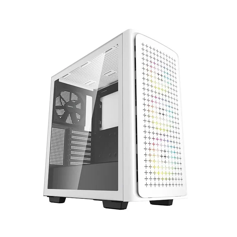 Gabinete Gamer Deepcool Ck560 Wh, Vidro Temperado, 4x Fans