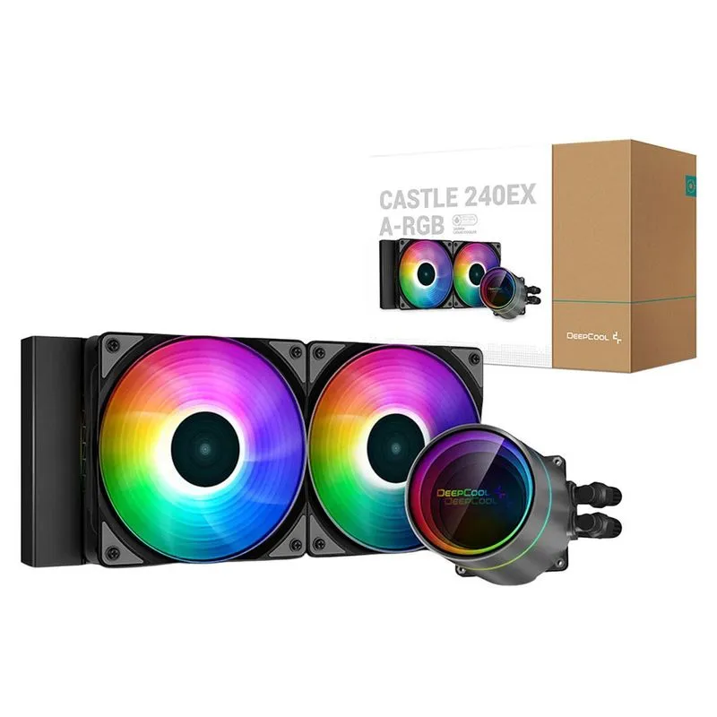 Water Cooler Deepcool Gammaxx Castle 240ex A-rgb, 240mm