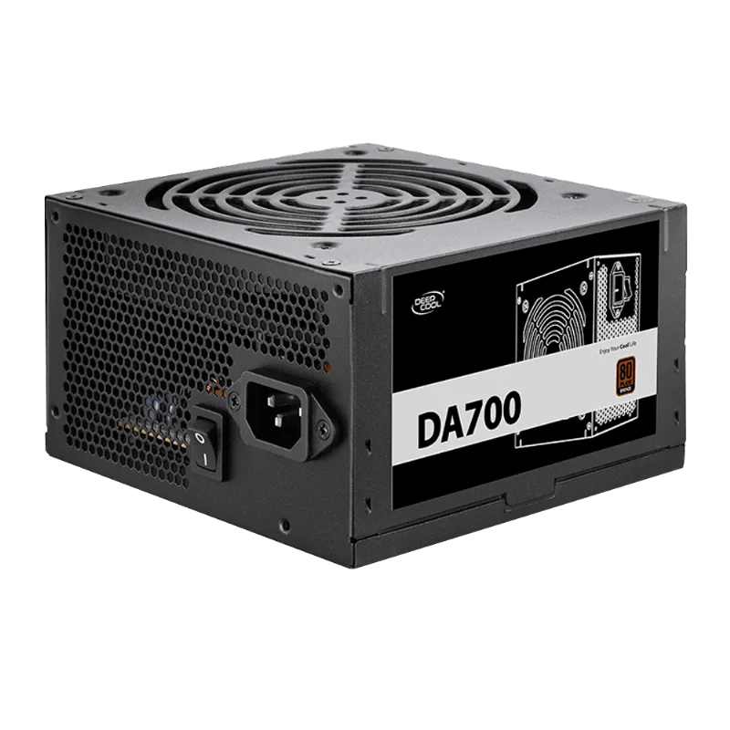 Fonte Deepcool 700W Da700n , 80 Plus Bronze, Pfc Ativo, Dp-bz-da700n