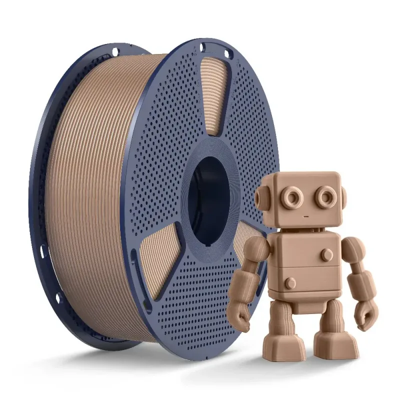 07050917E2 - Filamento Petg Sunlu Carvalho Oak Marrom Claro 1.75Mm 1Kg