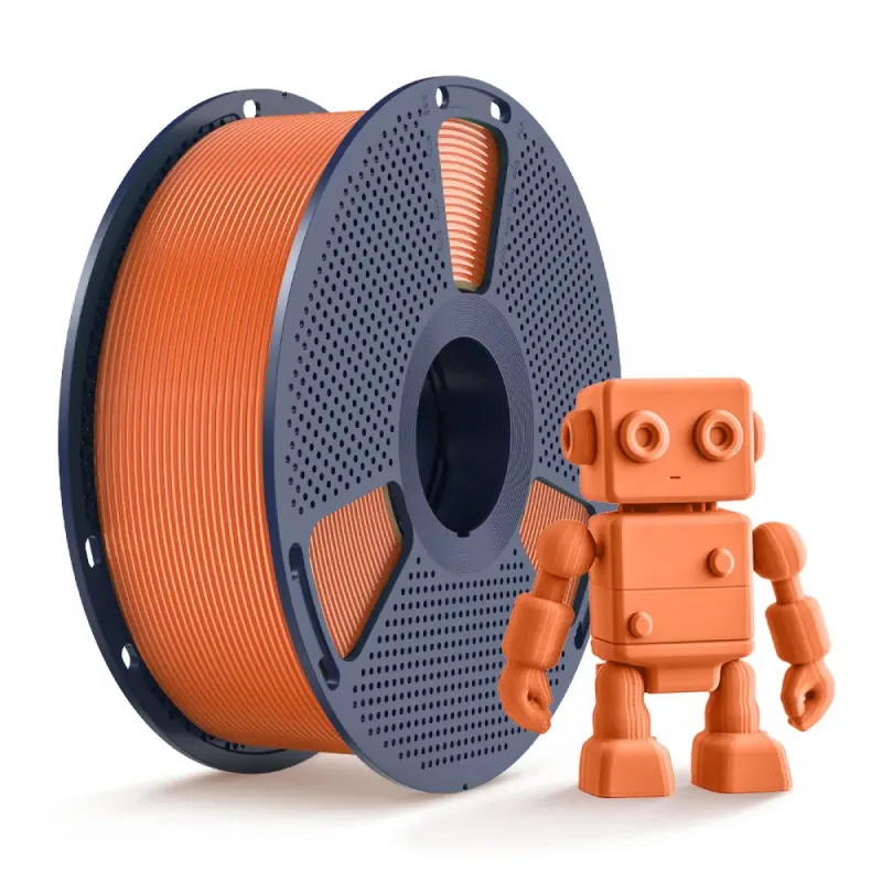 Filamento Petg Sunlu Laranja Vibrante 1.75Mm 1Kg Importado