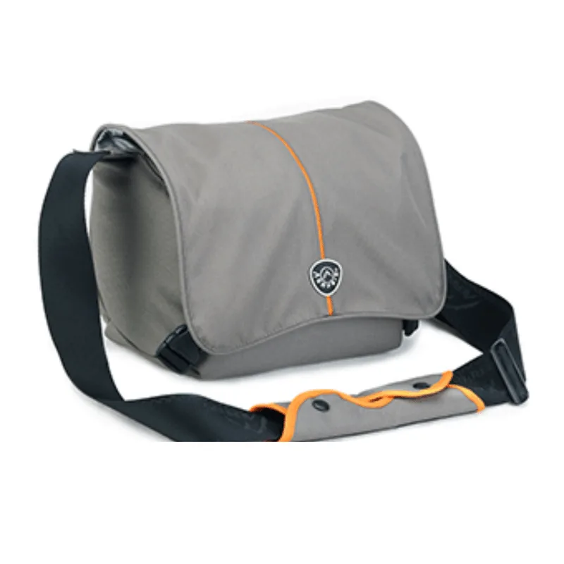 Bolsa Fotográfica Lateral Aerfeis NB-9303G Grande Cinza para Câmeras e Filmadoras