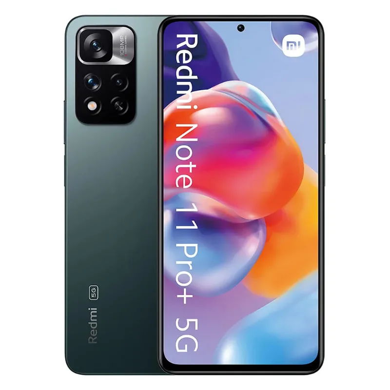 Celular Xiaomi Redmi Note 11 Pro+ 5G 8GB 256G Verde Sin Cargador