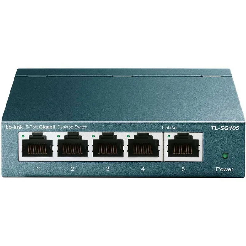 Swiitch 5 Portas Tp-link Tl-sg105 - 5 Portas Gigabit