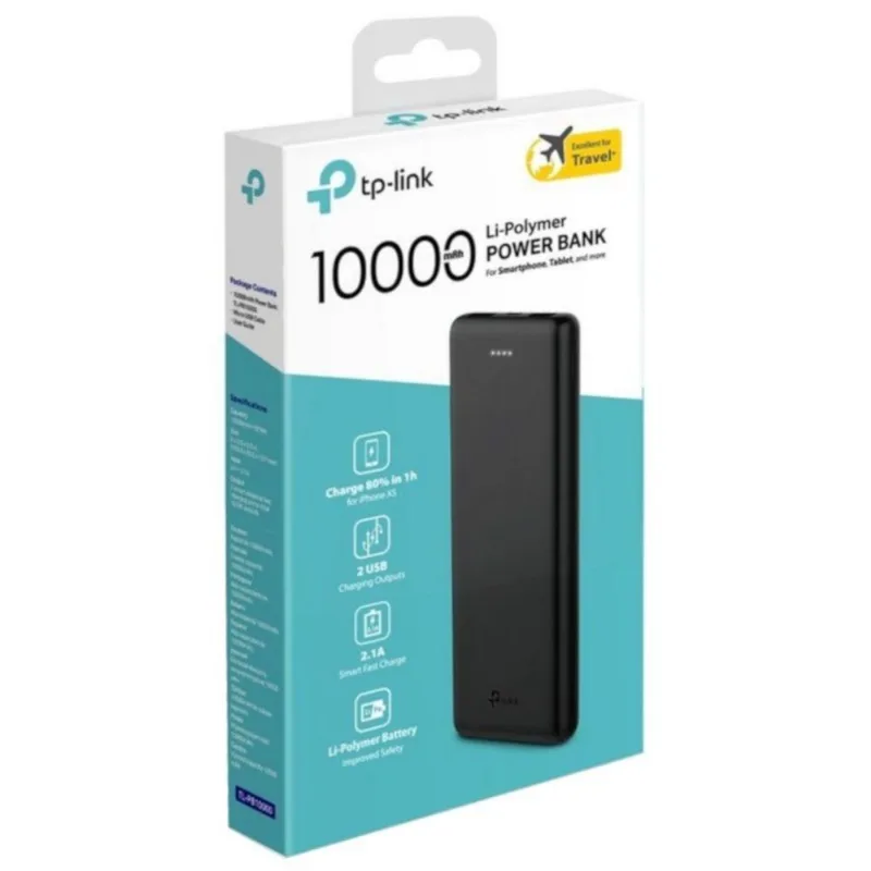 Carregador Portatil USB TP-Link TL-PB10000 10.000 Mah