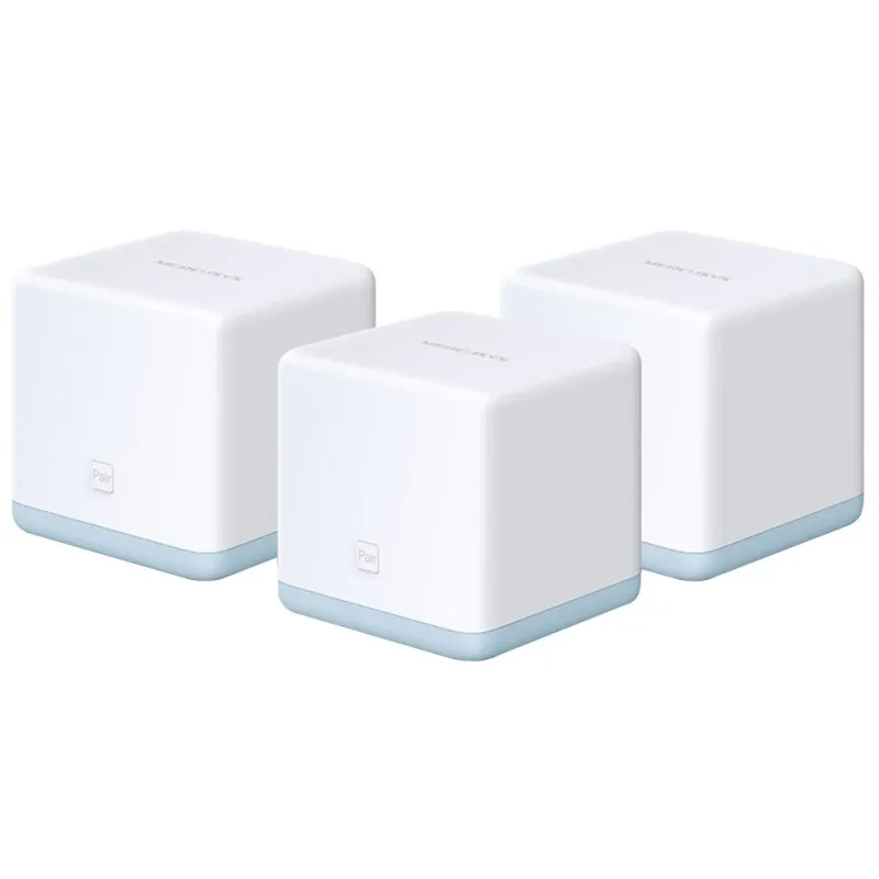 Roteador Wireless Mercusys Halo S12 Ac1200 - 867mbps (3 Pecas)