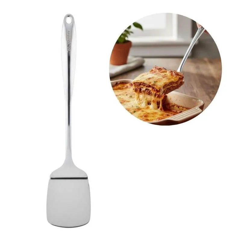 Espátula Aço Inox com Alça Cozinha Premium Betty Crocker