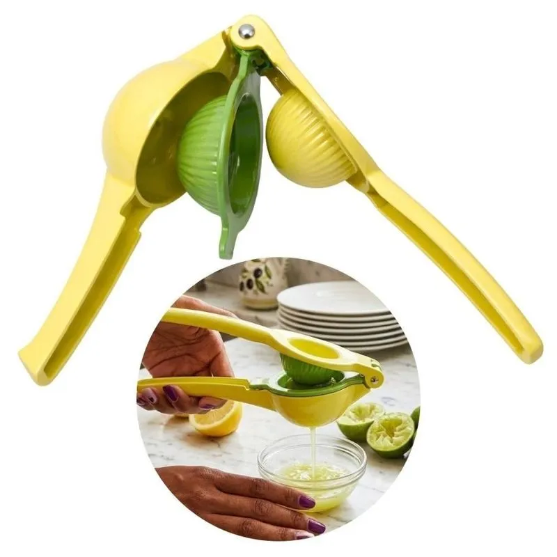 Espremedor Limão Laranja Manual 2 em 1 Cítricos Resistente