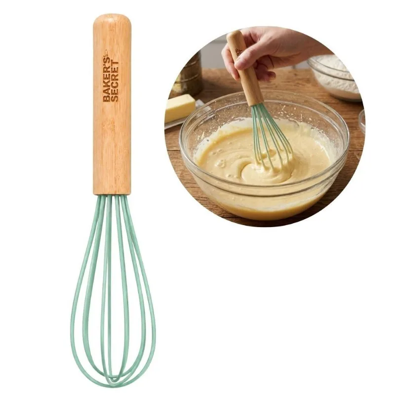 Fouet Batedor de Ovos Cozinha Clara Manual Baker's Secret