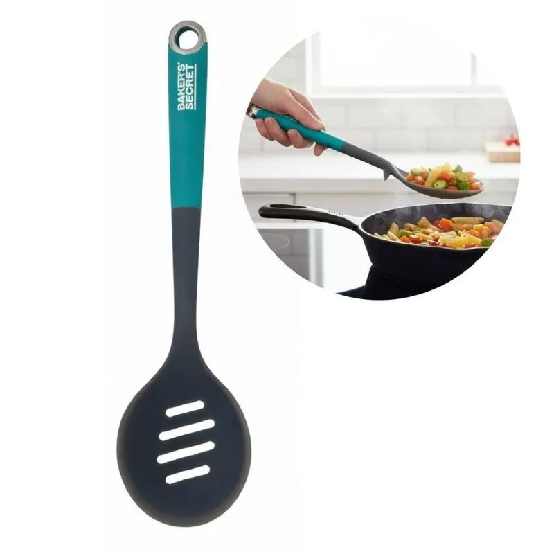 Escumadeira Frituras Legumes Cozinha Polibutileno e Silicone