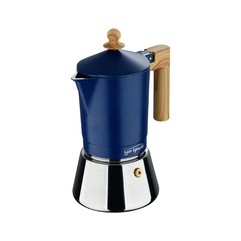 Cafetera 6 Tazas 300ml Acero Bergner