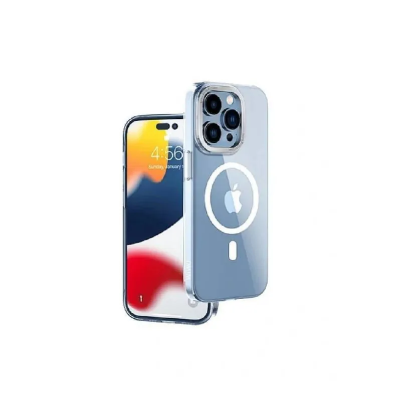 Capa WIWU Ultra Thin Magnética Transparente para iPhone 14 Pro Max