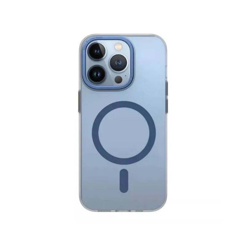 Capa WIWU Ultra Thin Frosted Azul para iPhone 14