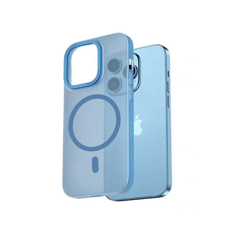 Capa Ultra Thin Frosted para iPhone 14 Pro Azul Wiwu