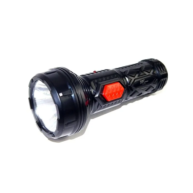 Lanterna LED Recarregável DP-1907 - Preto