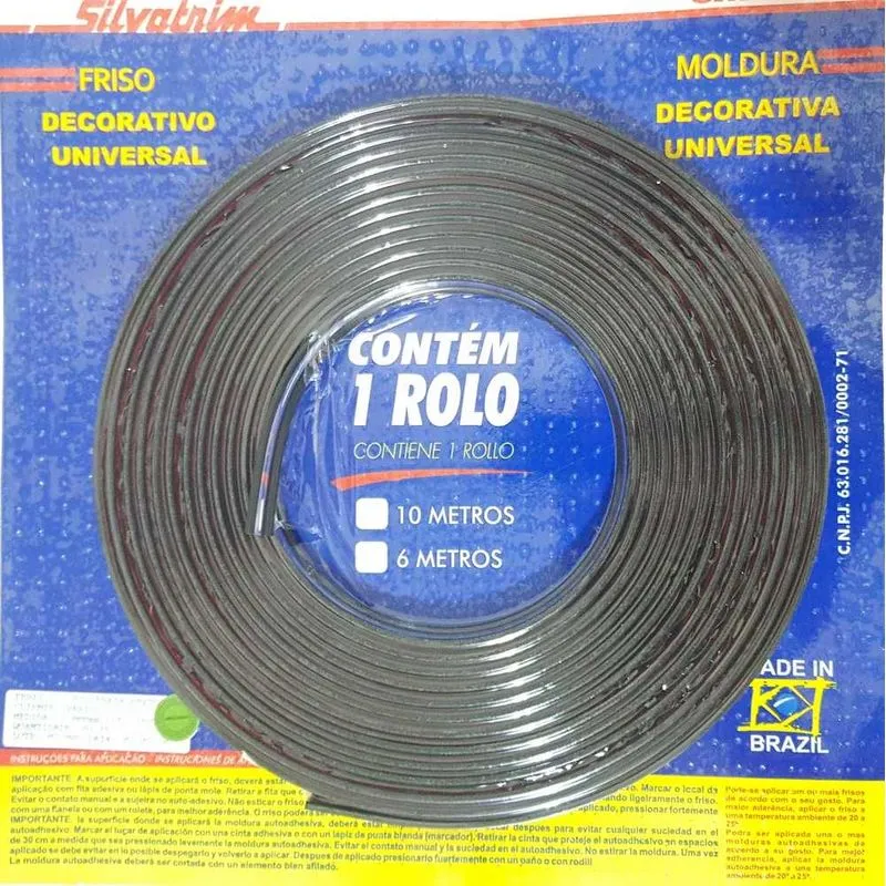 Friso Lateral Gol Bx Saveiro Voyage Passat Corcel Brasília