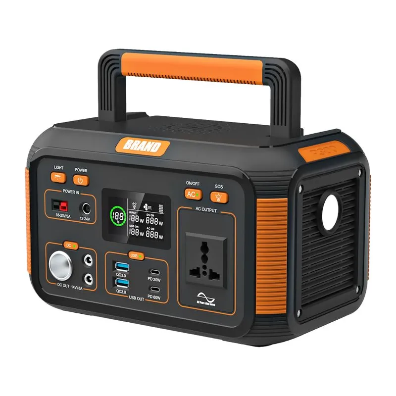 Estação De Energia Power Bank 1000w 120000mah 110v 12v 5v