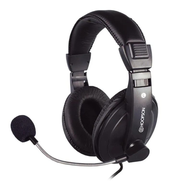 Headphone profissional hoopson f-014 preto