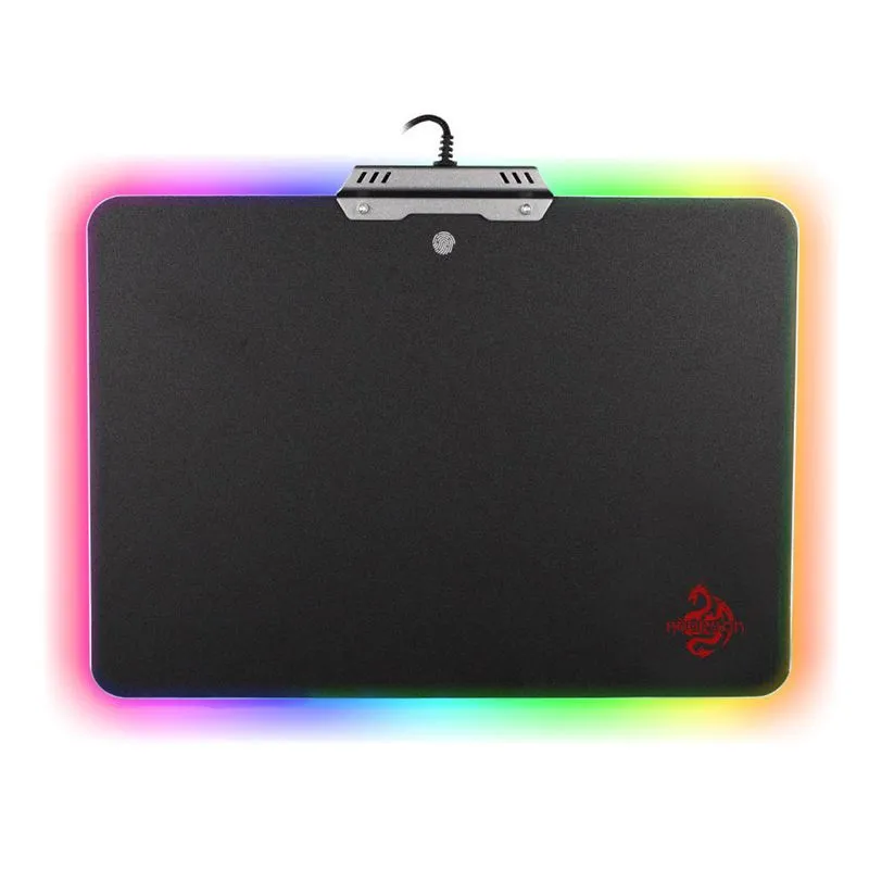 Mouse Pad Iluminado LED Rígido MP75 Hoopson