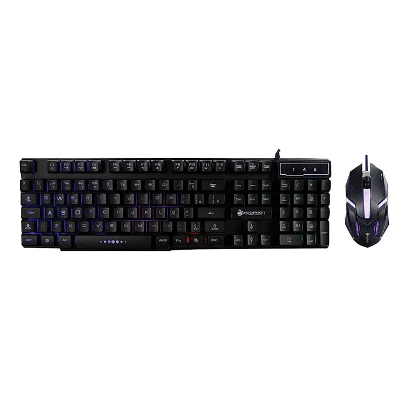 Teclado com Mouse Gamer Led Hoopson Gamming TPC-053