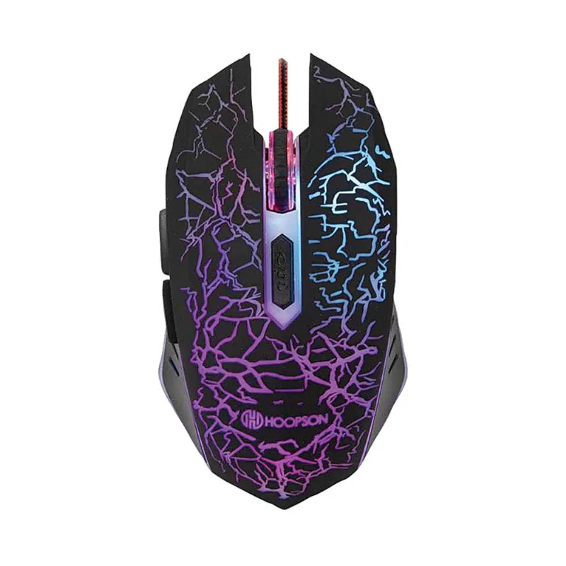 Mouse Gamer USB Hoopson GT1000 com Led