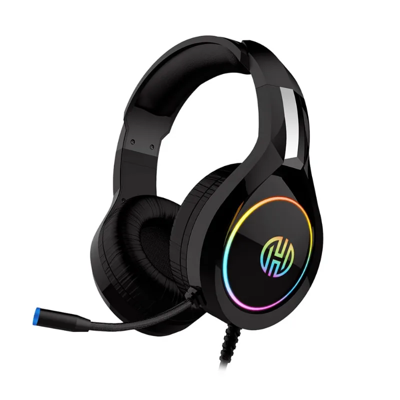 Headset Gamer rgb P2 e Usb Preto Com Microfone GA-6 - Hoopson