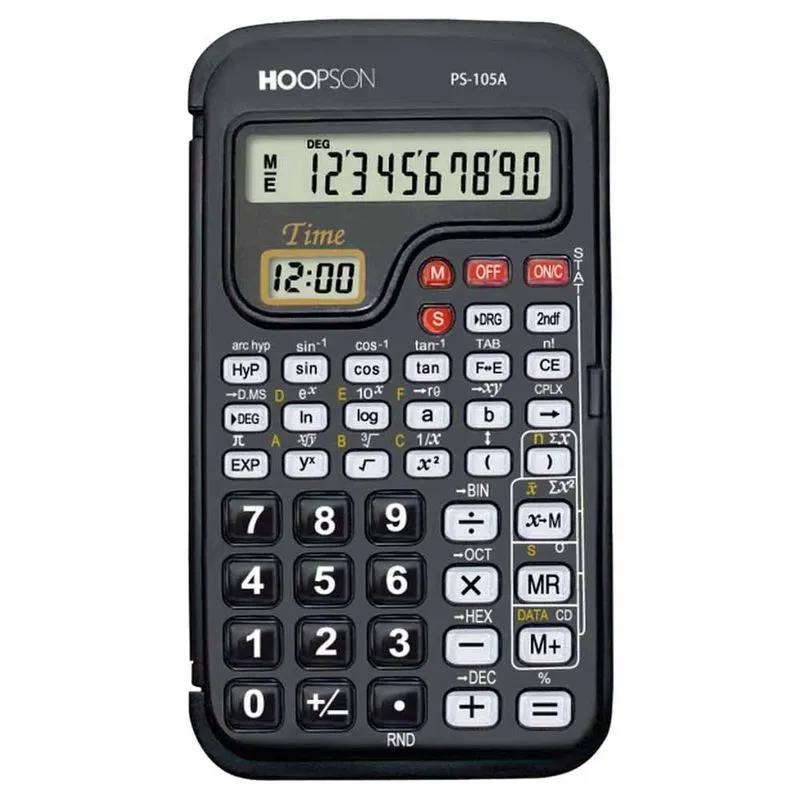 Calculadora Cientifica 10 Digitos Ps105A Hoopson - UN