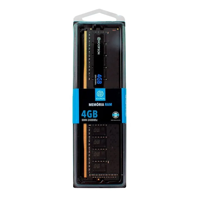 Memória Ram DDR4 PC 4G 2400Mhz Hoopson