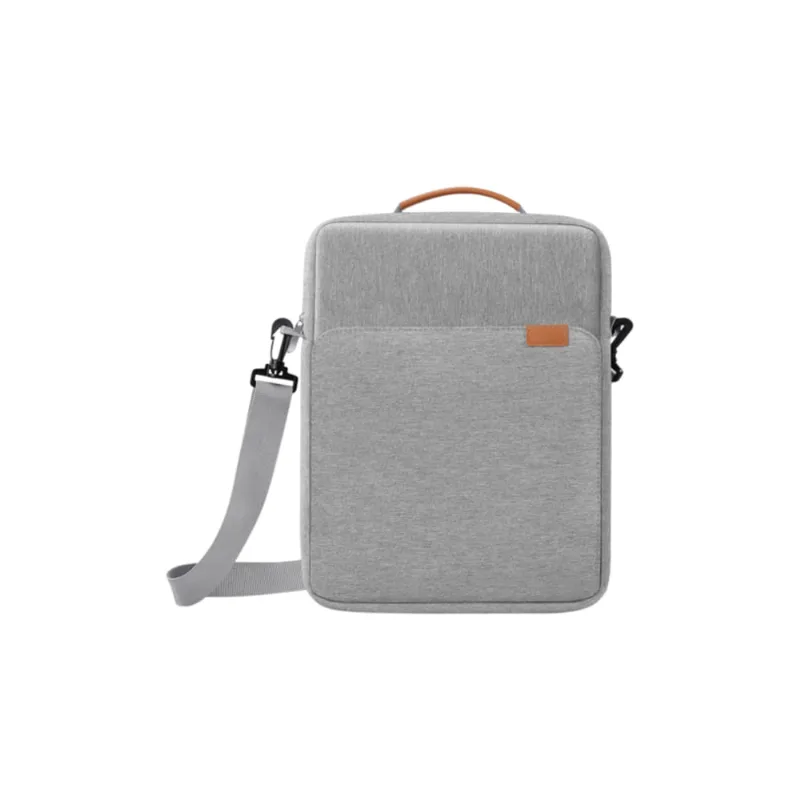 Maleta OEM 13" Cinza p/ Notebook, Alça, Proteção e Divisórias - CPN019