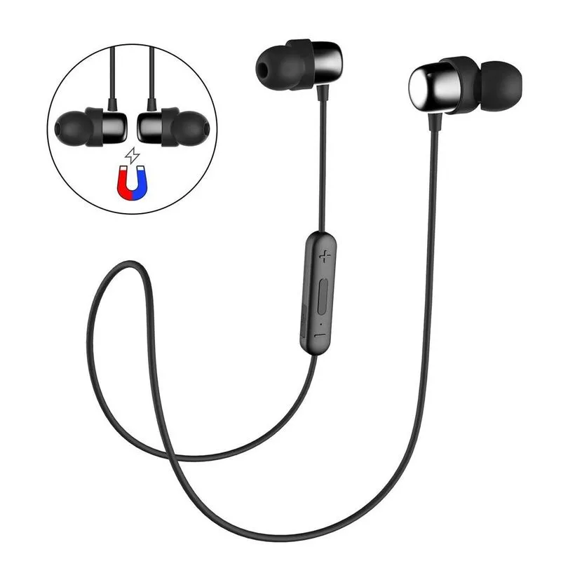 Fone de Ouvido Earphone Havit Wireless HV-I39 Preto - Até 6 Horas de Reprodução, Bluetooth 4.2