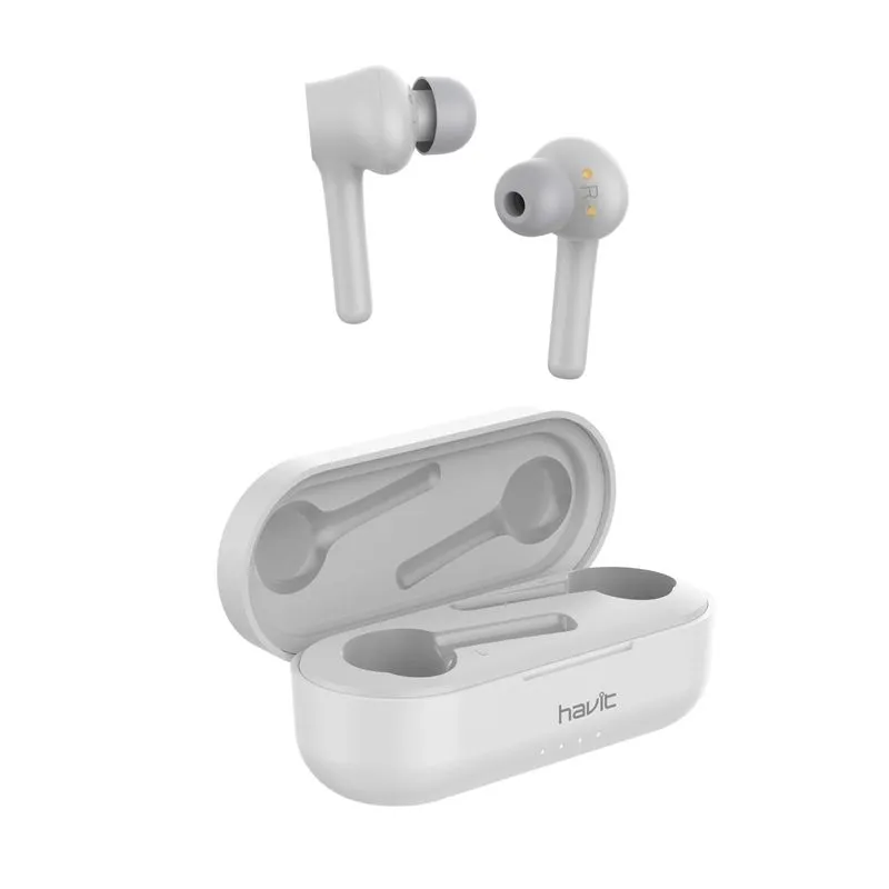 Audífonos In ear Bluetooth Havit I92, blancos