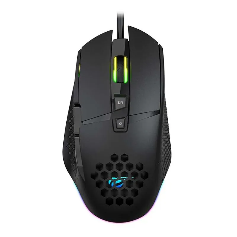 Mouse Para Jogo Havit Hyper Gt Rgb Backlit Game Note MS1022