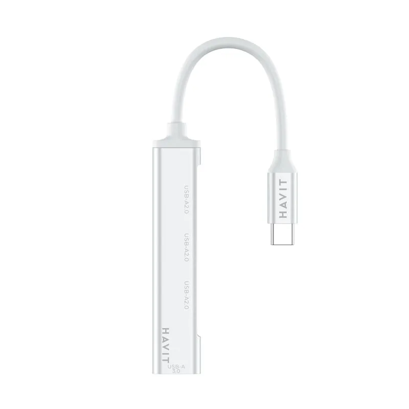 Hub multipuertos 4 en 1 USB Havit HB41