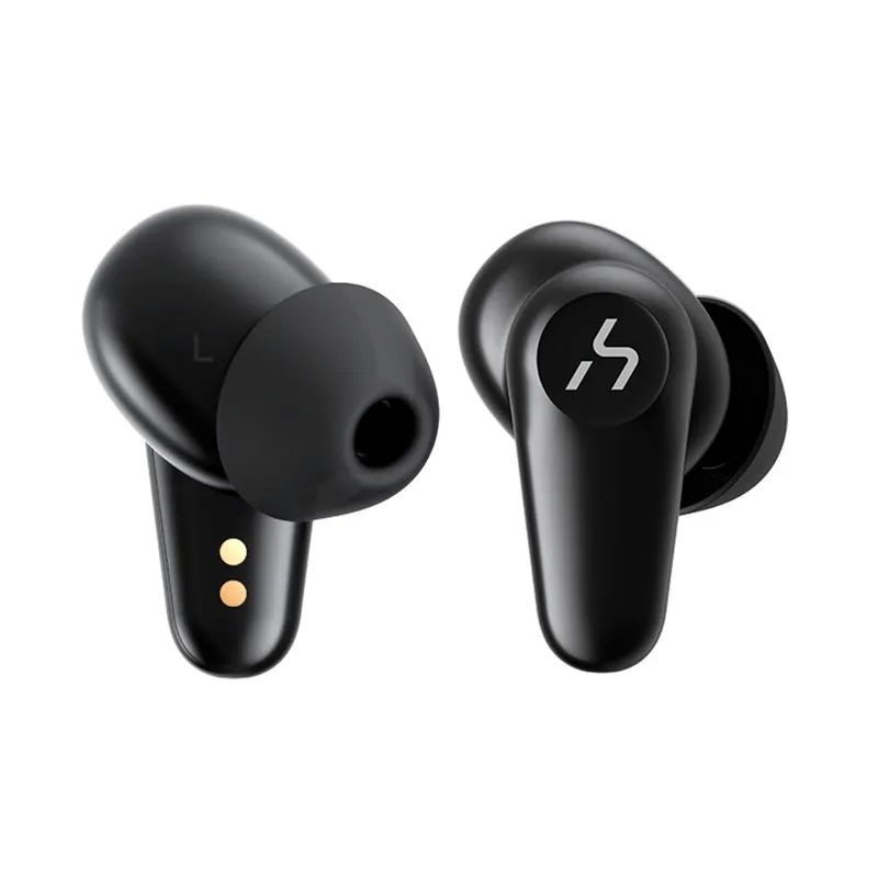 Audífonos In ear Bluetooth Hakii Time Anc True, negros