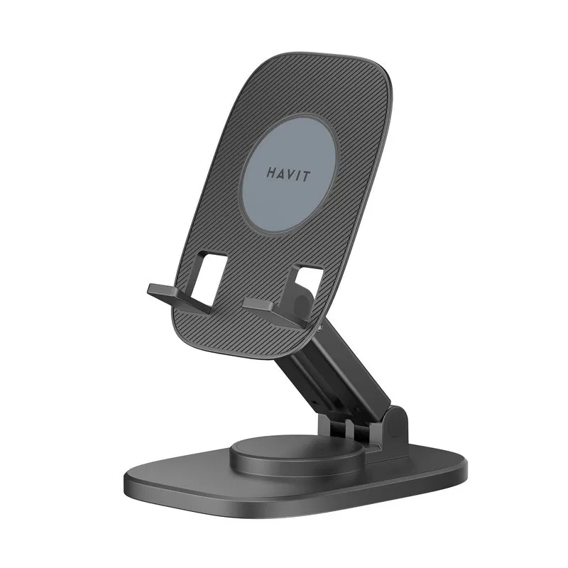 Soporte plegable para celular Havit, negro
