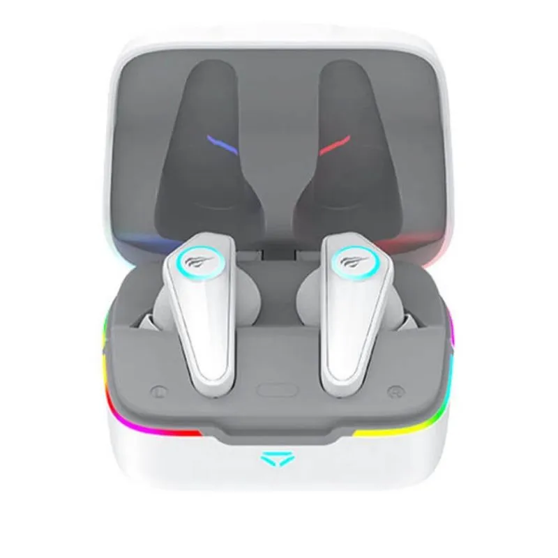 Fone De Ouvido Estéreo Sem Fio Earphone Havit TW952 Branco