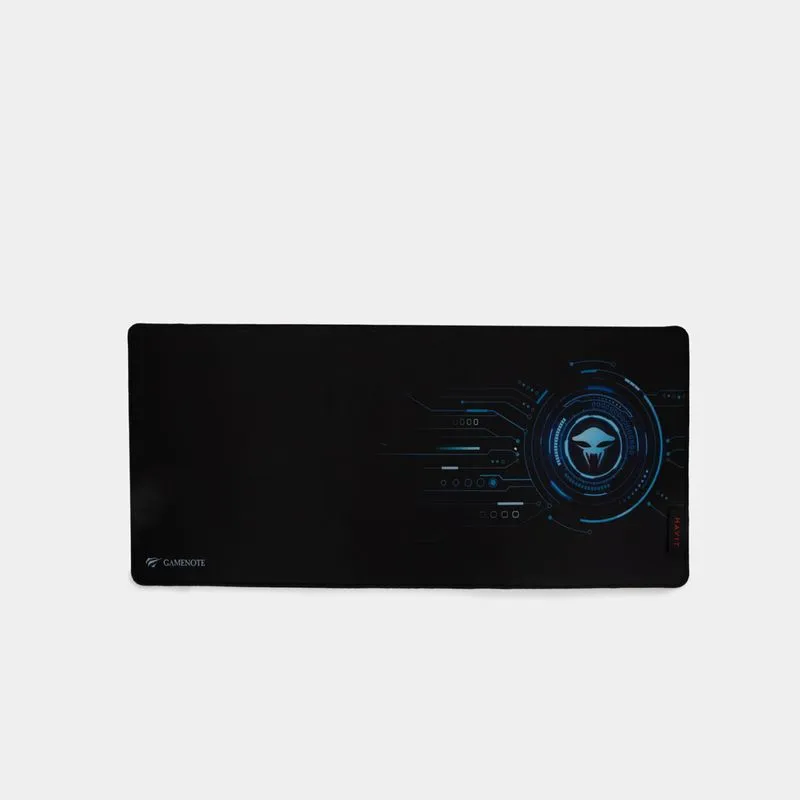 Pad mouse gaming Havit MP849, negro con azul