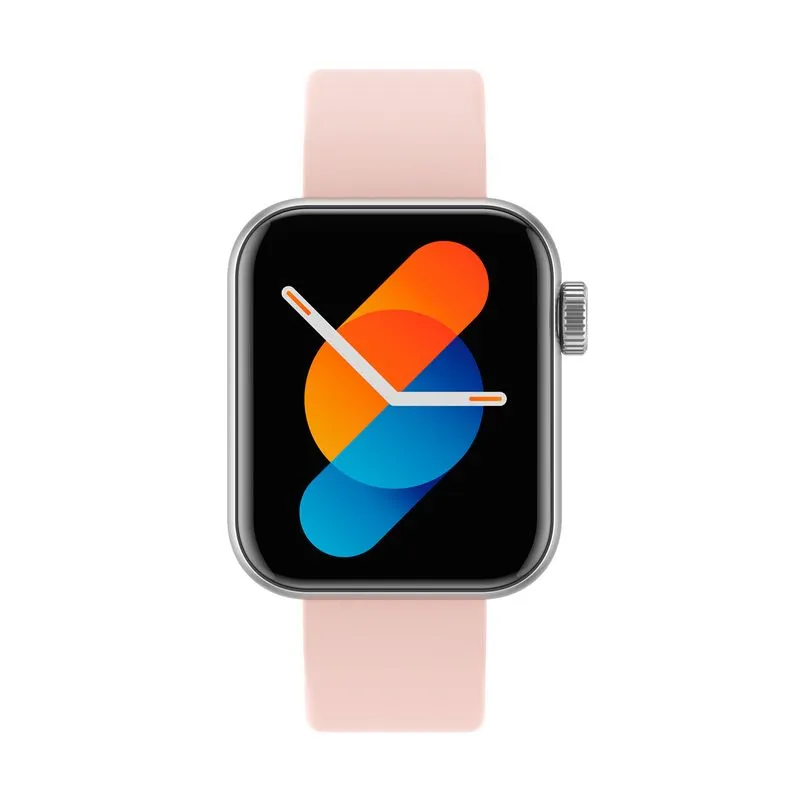 Smartwatch Havit M9062 con tablero rectangular de 1.85", rosado