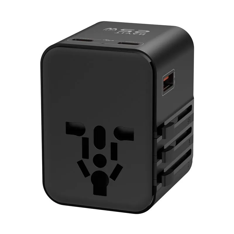 Cargador de pared multipuerto Havit de 25 W, negros