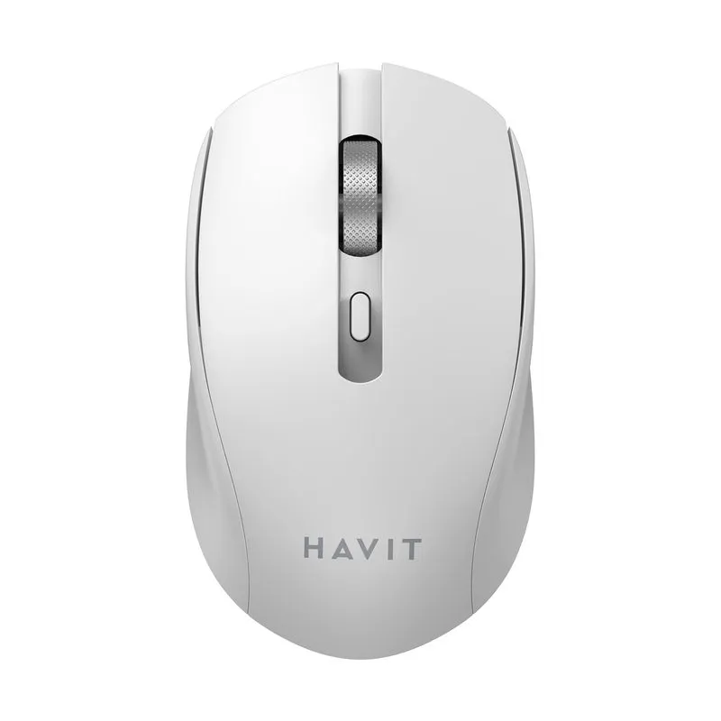 Mouse inalámbrico Havit MS51WB, blanco